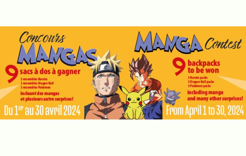 Concours Mangas à la bibliothèque
