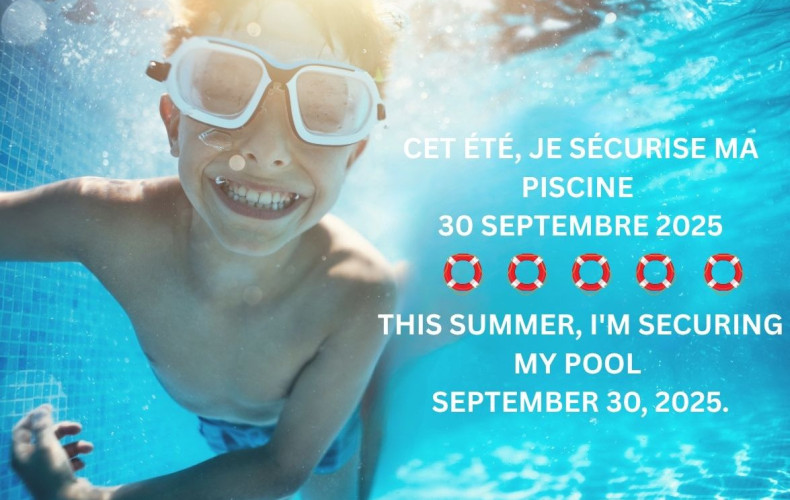 Cet été, je sécurise ma piscine