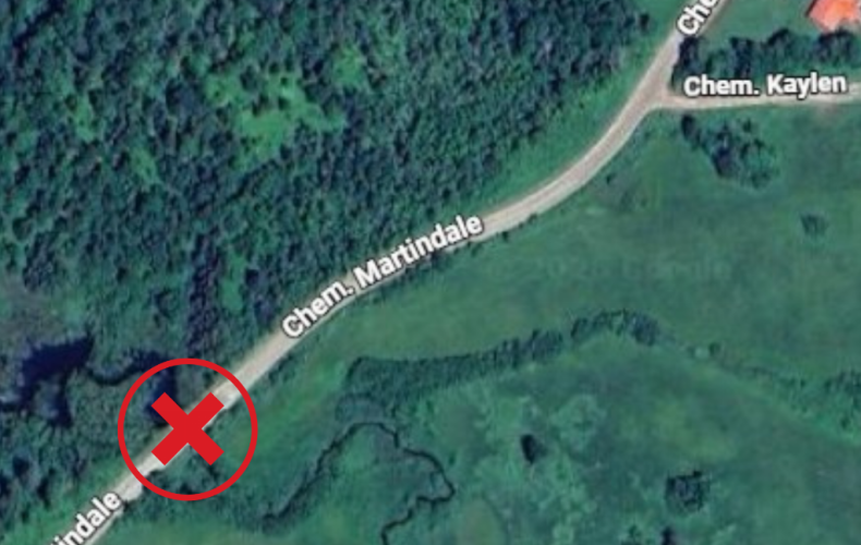 Martindale Road Closure, just off Kaylen Road