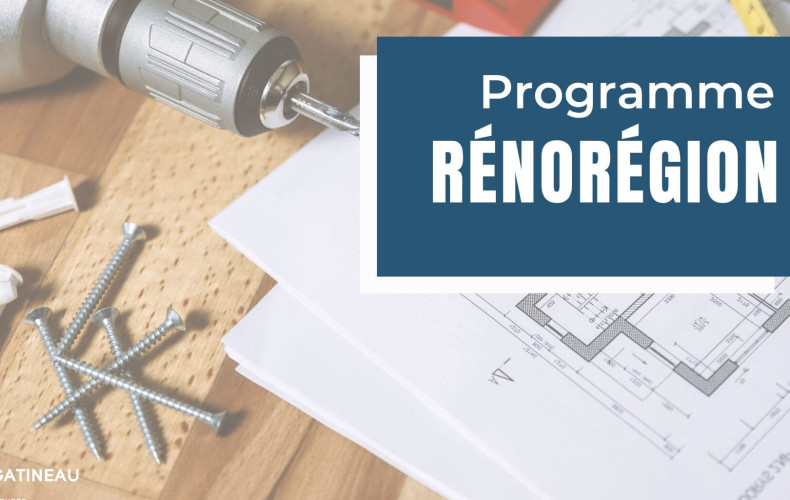 Programme RénoRégion de la MRC de la Vallée-de-la-Gatineau